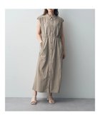 【イェッカ ヴェッカ/YECCA VECCA】のドロストサファリワンピース Beige|ID:prp329100004004038