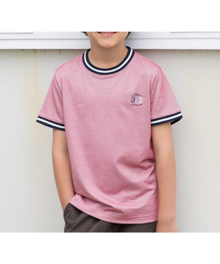 【ジェイ プレス/J.PRESS / KIDS】の【110-130cm】COOLMAX コンビボーダー リブTシャツ インテリア・キッズ・メンズ・レディースファッション・服の通販 founy(ファニー) https://founy.com/ ファッション Fashion キッズファッション KIDS トップス・カットソー Tops/Tees/Kids 春 Spring カットソー Cut And Sew コンビ Combination スマホ Smartphone ボーダー Border ワンポイント One Point S/S・春夏 Ss・Spring/Summer 夏 Summer 2024年 2024 2024春夏・S/S Ss,Spring/Summer,2024 |ID: prp329100004006937 ipo3291000000026507467