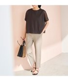 【アンフィーロ 自由区/UNFILO】のマイビューティ テーパードパンツ ベージュ|ID: prp329100004006985 ipo3291000000035772816