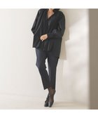 【アンフィーロ 自由区/UNFILO】のマイビューティ テーパードパンツ ネイビーストライプ|ID: prp329100004006985 ipo3291000000035772826