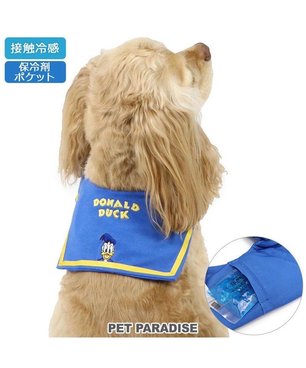 【ペットパラダイス/PET PARADISE / GOODS】のディズニー ドナルド クール バンダナ 《セーラー》 中型犬 人気、トレンドファッション・服の通販 founy(ファニー) 　キャラクター　Character　クール　Cool　バンダナ　Bandana　ポケット　Pocket　夏　Summer　犬　Dog　猫　Cat　ホーム・キャンプ・アウトドア・お取り寄せ　Home,Garden,Outdoor,Camping Gear　ペットグッズ　Pet Supplies　 other-1|ID: prp329100004008005 ipo3291000000027656867