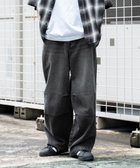 【ウィゴー/WEGO / MEN】のデニムパラシュートパンツ 人気、トレンドファッション・服の通販 founy(ファニー) ファッション Fashion メンズファッション MEN ボトムス Bottoms/Men デニムパンツ Denim Pants S/S・春夏 Ss・Spring/Summer グラフィック Graphic シンプル Simple スマホ Smartphone デニム Denim ドローコード Draw Cord プチプライス・低価格 Affordable ベスト Vest ワイド Wide 人気 Popularity 夏 Summer 春 Spring 無地 Plain Color thumbnail スミクロ|ID: prp329100004008007 ipo3291000000027387286