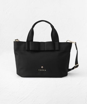 【トッカ/TOCCA】の【撥水】RIBBON BRICK TOTE M トートバッグ M 人気、トレンドファッション・服の通販 founy(ファニー) ファッション Fashion レディースファッション WOMEN バッグ Bag ショルダー Shoulder シンプル Simple ジップ Zip 財布 Wallet ポケット Pocket モチーフ Motif リボン Ribbon 冬 Winter A/W・秋冬 Aw・Autumn/Winter・Fw・Fall-Winter NEW・新作・新着・新入荷 New Arrivals 2024年 2024 旅行 Travel エレガント 上品 Elegant ビジネス 仕事 通勤 Business |ID:prp329100004010888