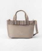 【トッカ/TOCCA】の【大人百花掲載】RIBBON BRICK TOTE M トートバッグ M 人気、トレンドファッション・服の通販 founy(ファニー) ファッション Fashion レディースファッション Fashion for Women バッグ Bags ショルダー Shoulder, Shoulder Strap シンプル Simple, Minimal ジップ Zip, Zipper 財布 Wallet, Purse ポケット Pocket, Pocket Detail モチーフ Motif, Design Theme リボン Ribbon, Bow 旅行 Travel エレガント 上品 Elegant ビジネス 仕事 通勤 Business / Work / Commuting thumbnail ベージュ系|ID: prp329100004010888 ipo3291000000035572043