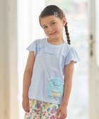 【エニィ/ANY / KIDS】の【WEB限定/すみっコぐらし】ポシェットTシャツ サックスブルー×とかげ|ID: prp329100004010972 ipo3291000000034269383
