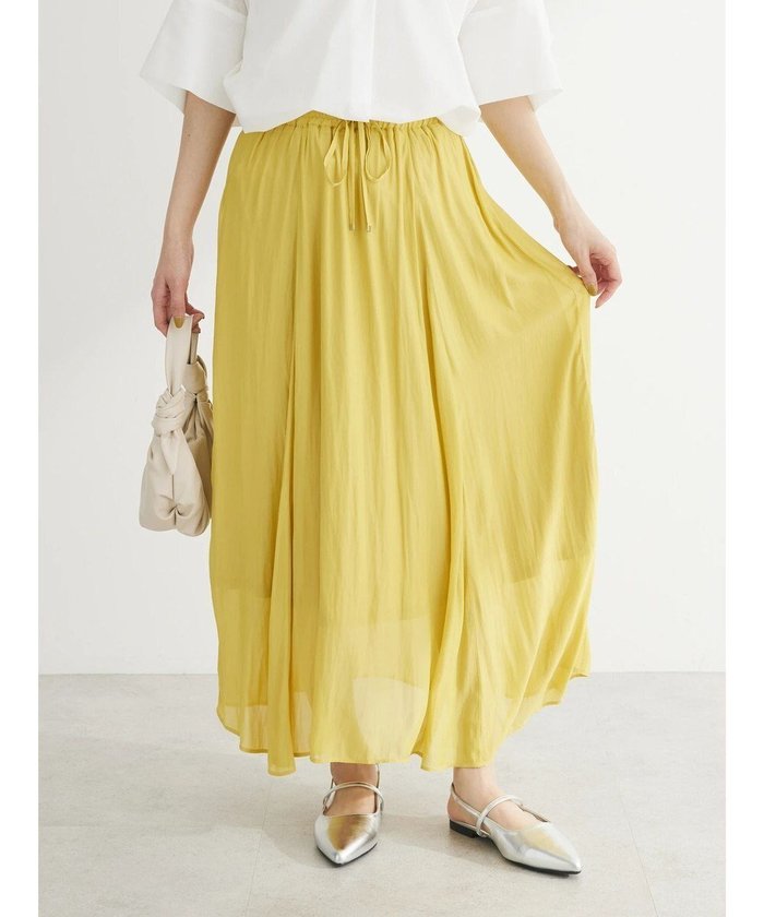 【グリーンパークス/Green Parks】のサラフレギャザースカート インテリア・キッズ・メンズ・レディースファッション・服の通販 founy(ファニー) https://founy.com/ ファッション Fashion レディースファッション WOMEN スカート Skirt NEW・新作・新着・新入荷 New Arrivals S/S・春夏 Ss・Spring/Summer おすすめ Recommend エアリー Airy ストリング String ポケット Pocket 夏 Summer 春 Spring |ID: prp329100004011045 ipo3291000000026574157