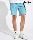 【ピーダブリュサーキュラス/PW CIRCULUS / MEN】の【高通気 / 軽撥水 / 軽量のDotAir 使用】【MEN】ストライプ柄ショーツ サックスブルー系2|ID: prp329100004012157 ipo3291000000027429830