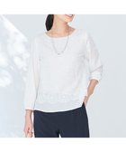 【エニィ スィス/any SiS】の【洗える】レイヤードレース ブラウス 人気、トレンドファッション・服の通販 founy(ファニー) ファッション Fashion レディースファッション WOMEN トップス・カットソー Tops/Tshirt シャツ/ブラウス Shirts/Blouses ロング / Tシャツ T-Shirts カットソー Cut and Sewn 洗える Washable カットソー Cut And Sew シンプル Simple ジャケット Jacket ジョーゼット Georgette チュール Tulle ドレープ Drape レース Race A/W・秋冬 Aw・Autumn/Winter・Fw・Fall-Winter 再入荷 Restock/Back In Stock/Re Arrival エレガント 上品 Elegant セレモニー Ceremony ビジネス 仕事 通勤 Business thumbnail オフホワイト|ID: prp329100004014720 ipo3291000000026780509