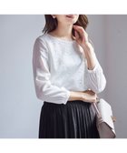 【エニィ スィス/any SiS】の【洗える】レイヤードレース ブラウス 人気、トレンドファッション・服の通販 founy(ファニー) ファッション Fashion レディースファッション Fashion for Women トップス・カットソー Cut & Sew Tops シャツ・ブラウス・オフィスカジュアル Elegant Blouses & Button-Ups 春 Spring 洗える Machine Washable シンプル Simple, Minimal ジャケット Jacket, Outerwear ジョーゼット Georgette, Semi-Sheer Fabric フェミニン Feminine, Girly フラワー Flower, Floral ボトム Bottoms, Lower Wear レース Lace, Lace Fabric S/S・春夏 SS, Spring/Summer, Warm Season 夏 Summer エレガント 上品 Elegant セレモニー Ceremony 新作・新入荷 New Arrivals / New In ビジネス 仕事 通勤 Business / Work / Commuting thumbnail オフ|ID: prp329100004014720 ipo3291000000032675910