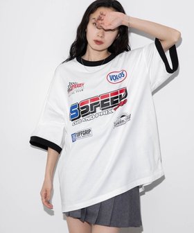 【ウィゴー/WEGO】 【ユニセックス着用ITEM/手洗い可/MLサイズ】レーシングロゴTシャツ人気、トレンドファッション・服の通販 founy(ファニー) ファッション Fashion レディースファッション WOMEN トップス・カットソー Tops/Tshirt シャツ/ブラウス Shirts/Blouses ロング / Tシャツ T-Shirts カットソー Cut and Sewn 春 Spring カットソー Cut And Sew カーゴパンツ Cargo Pants キャップ Cap ショート Short スマホ Smartphone デニム Denim トレンド Trend 再入荷 Restock/Back In Stock/Re Arrival S/S・春夏 Ss・Spring/Summer おすすめ Recommend 夏 Summer |ID:prp329100004014786