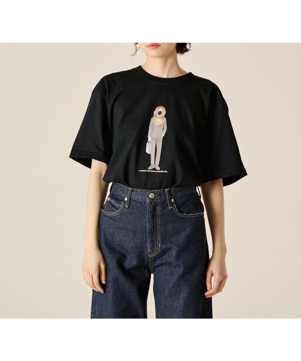 【リポトレンタアンニ/Ripo trenta anni】の【男女兼用】TAKATORI MEGUMIコラボTシャツ 人気、トレンドファッション・服の通販 founy(ファニー) 　ファッション　Fashion　レディースファッション　WOMEN　トップス・カットソー　Tops/Tshirt　シャツ/ブラウス　Shirts/Blouses　ロング / Tシャツ　T-Shirts　カットソー　Cut and Sewn　イラスト　Illustration　春　Spring　カットソー　Cut And Sew　カーディガン　Cardigan　グラフィック　Graphic　コラボ　Collaboration　ジャケット　Jacket　手描き　Hand Drawn　人気　Popularity　プリント　Print　モチーフ　Motif　S/S・春夏　Ss・Spring/Summer　夏　Summer　 other-1|ID: prp329100004020249 ipo3291000000026658546