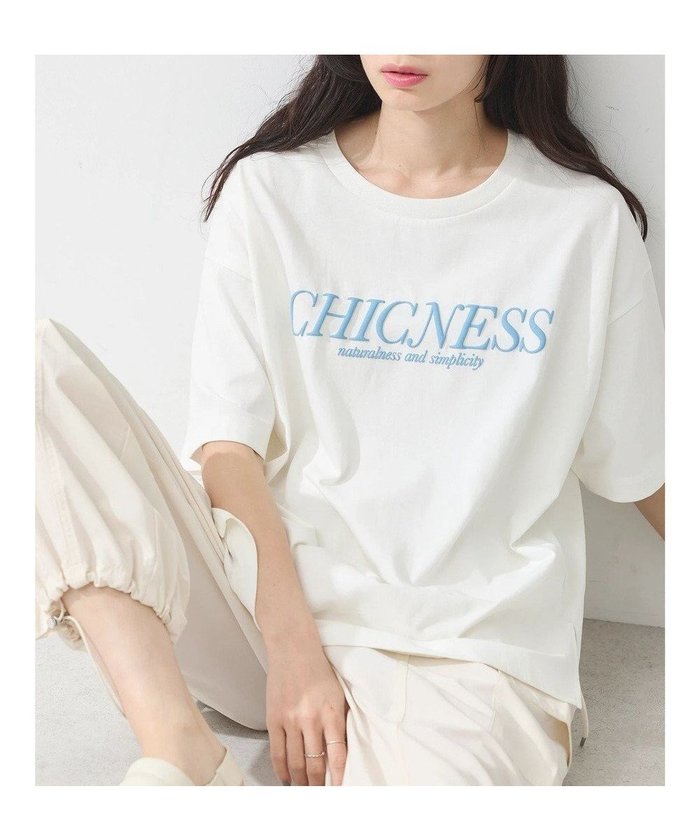 【アースミュージックアンドエコロジー/earth music&ecology】のCHICNESS スリットT インテリア・キッズ・メンズ・レディースファッション・服の通販 founy(ファニー) https://founy.com/ ファッション Fashion レディースファッション WOMEN トップス・カットソー Tops/Tshirt シャツ/ブラウス Shirts/Blouses ロング / Tシャツ T-Shirts カットソー Cut and Sewn S/S・春夏 Ss・Spring/Summer おすすめ Recommend カットソー Cut And Sew スリット Slit ビッグ Big フロント Front プリント Print ポケット Pocket 夏 Summer 春 Spring |ID: prp329100004020459 ipo3291000000028614165