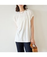 【アンフィーロ 自由区/UNFILO】の【接触冷感/シワになりにくい】BEAUTY FORM タックスリーブTシャツ 人気、トレンドファッション・服の通販 founy(ファニー) ファッション Fashion レディースファッション WOMEN トップス・カットソー Tops/Tshirt シャツ/ブラウス Shirts/Blouses ロング / Tシャツ T-Shirts カットソー Cut and Sewn 春 Spring カットソー Cut And Sew 軽量 Lightweight ストレッチ Stretch スリーブ Sleeve フォルム Form ボトム Bottom 楽ちん Easy S/S・春夏 Ss・Spring/Summer おすすめ Recommend 夏 Summer |ID:prp329100004022625