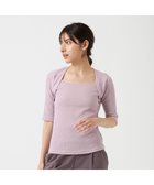 【チャコット/Chacott】のChacott BALANCE アームカバーコンビリブTシャツ 人気、トレンドファッション・服の通販 founy(ファニー) ファッション Fashion レディースファッション WOMEN トップス・カットソー Tops/Tshirt シャツ/ブラウス Shirts/Blouses ロング / Tシャツ T-Shirts おすすめ Recommend シアー Sheer ストレッチ Stretch トレンド Trend フィット Fit thumbnail ライラック|ID: prp329100004022706 ipo3291000000026687500