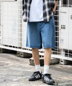 【ウィゴー/WEGO / MEN】の【ウエストゴム/手洗い可】デニムバギーショーツ デニム中濃加工色|ID: prp329100004022717 ipo3291000000027425864