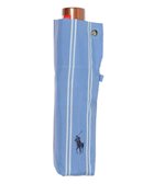 【ムーンバット/MOONBAT】のPOLO RALPH LAUREN 折りたたみ傘 ストライプ/日本製 サックスブルー|ID: prp329100004025228 ipo3291000000026716000