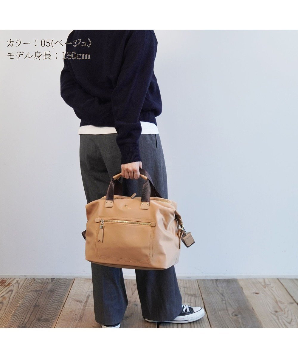 【エースバッグズアンドラゲッジ/ACE BAGS & LUGGAGE】のJewelna Rose フラッフィー 2WAYミニボストンバッグ 39292 インテリア・キッズ・メンズ・レディースファッション・服の通販 founy(ファニー) 　ファッション　Fashion　レディースファッション　WOMEN　軽量　Lightweight　ショルダー　Shoulder　シンプル　Simple　セットアップ　Set Up　フロント　Front　ボストンバッグ　Boston Bag　ポケット　Pocket　リボン　Ribbon　おすすめ　Recommend　旅行　Travel　スーツケース キャリーケース　Suitcase　ベージュ|ID: prp329100004026257 ipo3291000000028402803