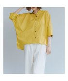 【イェッカ ヴェッカ/YECCA VECCA】のバックタックドルマンシャツ Yellow|ID:prp329100004027148