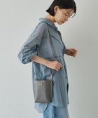 【ラシット/russet】のレザースマホショルダーバッグ(CE-1346) 人気、トレンドファッション・服の通販 founy(ファニー) ファッション Fashion レディースファッション WOMEN 財布 Wallets 財布 Wallet デニム Denim プレート Plate ポケット Pocket 再入荷 Restock/Back In Stock/Re Arrival おすすめ Recommend 日本製 Made In Japan エレガント 上品 Elegant thumbnail Gray|ID: prp329100004027153 ipo3291000000029247477