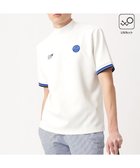 【23区 ゴルフ/23区GOLF / MEN】の【MEN】【吸水速乾・UVケア】袖ライン モックネックシャツ ホワイト系|ID: prp329100004029549 ipo3291000000027383395