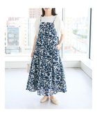 【クラフトスタンダードブティック/CRAFT STANDARD BOUTIQUE】のインド綿総柄キャミワンピース Navy|ID: prp329100004029621 ipo3291000000027551151