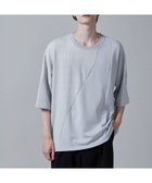 【ウィゴー/WEGO / MEN】のジオメトリックブロックT(S) ライトグレー|ID: prp329100004030071 ipo3291000000029328954