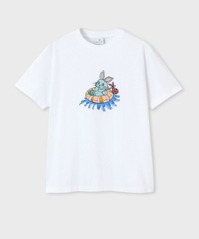 【ポール スミス/Paul Smith】のPS Pool Bunny 半袖Tシャツ インテリア・キッズ・メンズ・レディースファッション・服の通販 founy(ファニー) https://founy.com/ ファッション Fashion レディースファッション WOMEN トップス・カットソー Tops/Tshirt シャツ/ブラウス Shirts/Blouses ロング / Tシャツ T-Shirts カットソー Cut and Sewn A/W・秋冬 Aw・Autumn/Winter・Fw・Fall-Winter S/S・春夏 Ss・Spring/Summer カットソー Cut And Sew プリント Print ワーク Work 半袖 Short Sleeve 夏 Summer |ID: prp329100004030104 ipo3291000000028254131