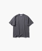 【エイトン/ATON】のFRESCA NUBACK VネックTシャツ CHARCOAL GRAY|ID:prp329100004031786