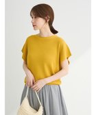 【グリーンパークス/Green Parks】の推しニット フレンチスリーブニットプルオーバー Yellow|ID: prp329100004032407 ipo3291000000029458165