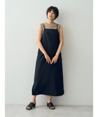 【イェッカ ヴェッカ/YECCA VECCA】の2wayリネンライクキャミワンピース 人気、トレンドファッション・服の通販 founy(ファニー) ファッション Fashion レディースファッション WOMEN ワンピース Dress キャミワンピース No Sleeve Dresses S/S・春夏 Ss・Spring/Summer キャミソール Camisole ダブル Double ポケット Pocket 再入荷 Restock/Back In Stock/Re Arrival 夏 Summer 春 Spring thumbnail Black|ID: prp329100004033468 ipo3291000000027016403