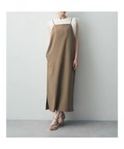 【イェッカ ヴェッカ/YECCA VECCA】の2wayリネンライクキャミワンピース 人気、トレンドファッション・服の通販 founy(ファニー) ファッション Fashion レディースファッション WOMEN ワンピース Dress キャミワンピース No Sleeve Dresses S/S・春夏 Ss・Spring/Summer キャミソール Camisole ダブル Double ポケット Pocket 再入荷 Restock/Back In Stock/Re Arrival 夏 Summer 春 Spring thumbnail Dark Beige|ID: prp329100004033468 ipo3291000000027016404