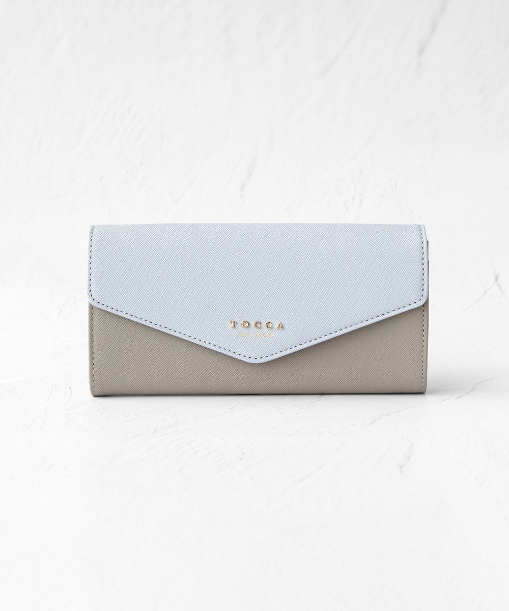 【トッカ/TOCCA】のLETTERA LONG WALLET 長財布 人気、トレンドファッション・服の通販 founy(ファニー) 　ファッション　Fashion　レディースファッション　WOMEN　財布　Wallets　2024年　2024　2024-2025秋冬・A/W　Aw/Autumn/Winter/Fw/Fall/2024-2025　A/W・秋冬　Aw・Autumn/Winter・Fw・Fall-Winter　冬　Winter　おすすめ　Recommend　シンプル　Simple　フォルム　Form　フラップ　Flap　ブロック　Block　ポケット　Pocket　メタル　Metal　モダン　Modern　モチーフ　Motif　リュクス　Luxe　財布　Wallet　 other-1|ID: prp329100004033614 ipo3291000000026814939