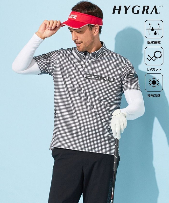 【23区 ゴルフ/23区GOLF / MEN】の【MEN】【接触冷感・UVケア・吸水速乾】ギンガムチェック柄 ポロシャツ インテリア・キッズ・メンズ・レディースファッション・服の通販 founy(ファニー) https://founy.com/ ファッション Fashion メンズファッション MEN トップス・カットソー Tops/Tshirt/Men シャツ Shirts ポロシャツ Polo Shirts 春 Spring ギンガム Gingham クール Cool 吸水 Water Absorption シルバー Silver チェック Check ボトム Bottom ポロシャツ Polo Shirt モチーフ Motif ラウンド Round リゾート Resort S/S・春夏 Ss・Spring/Summer 夏 Summer 旅行 Travel ゴルフ Golf |ID: prp329100004035727 ipo3291000000027984592