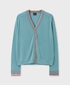 【ポール スミス/Paul Smith】の【洗える】ベーシック ニット カーディガン ターコイズ|ID: prp329100004035786 ipo3291000000026852270