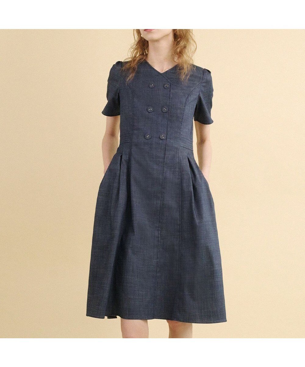 【トッカ/TOCCA】の【消臭・洗える!】DENIM LADY ドレス 人気、トレンドファッション・服の通販 founy(ファニー) 　ファッション　Fashion　レディースファッション　WOMEN　ワンピース　Dress　ドレス　Party Dresses　A/W・秋冬　Aw・Autumn/Winter・Fw・Fall-Winter　S/S・春夏　Ss・Spring/Summer　デニム　Denim　ドレス　Dress　夏　Summer　洗える　Washable　 other-1|ID: prp329100004035827 ipo3291000000026852513