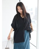 【クラフトスタンダードブティック/CRAFT STANDARD BOUTIQUE】のヴィンテージボイルミルフィーユチュニック Black|ID:prp329100004035888