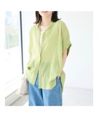 【クラフトスタンダードブティック/CRAFT STANDARD BOUTIQUE】のヴィンテージボイルミルフィーユチュニック Lime Green|ID:prp329100004035888