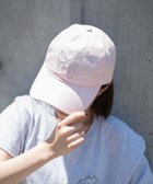 【ウィゴー/WEGO】のラインストーンロゴキャップ ライトピンク|ID: prp329100004037947 ipo3291000000026892514