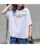 【ウィゴー/WEGO】の【ユニセックス着用ITEM/MLサイズ展開】ドロストゲームシャツプルオーバー ホワイト|ID:prp329100004037955