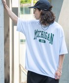 【ウィゴー/WEGO】の【ユニセックス着用ITEM/2点セットネックレス付き/MLサイズ展開】アクセ付きラインリブメッシュプルオーバー ホワイト|ID:prp329100004037956