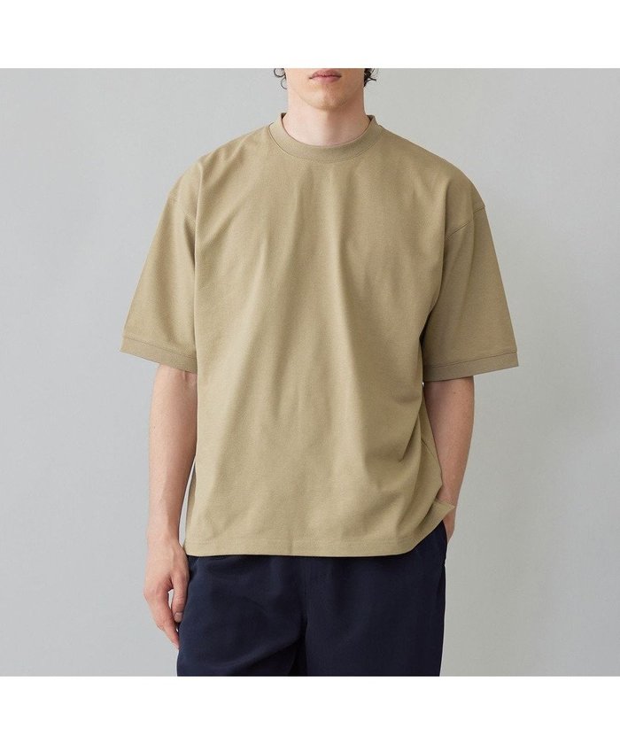 【アンフィーロ/UNFILO / MEN】のPLAX カノコ TEE インテリア・キッズ・メンズ・レディースファッション・服の通販 founy(ファニー) https://founy.com/ ファッション Fashion メンズファッション MEN トップス・カットソー Tops/Tshirt/Men シャツ Shirts S/S・春夏 Ss・Spring/Summer カットソー Cut And Sew ポロシャツ Polo Shirt 半袖 Short Sleeve 夏 Summer 抗菌 Antibacterial 春 Spring 鹿の子 Pique |ID: prp329100004039135 ipo3291000000027429061