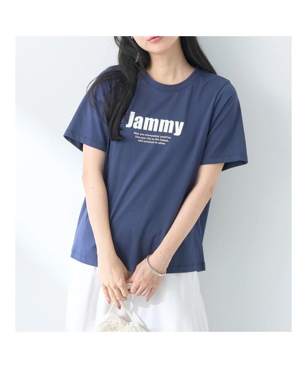 【アースミュージックアンドエコロジー/earth music&ecology】のロゴソリッドミニマルTシャツ インテリア・キッズ・メンズ・レディースファッション・服の通販 founy(ファニー) 　ファッション　Fashion　レディースファッション　WOMEN　トップス・カットソー　Tops/Tshirt　シャツ/ブラウス　Shirts/Blouses　ロング / Tシャツ　T-Shirts　カットソー　Cut and Sewn　S/S・春夏　Ss・Spring/Summer　カットソー　Cut And Sew　バランス　Balance　プリント　Print　ベーシック　Basic　ポケット　Pocket　夏　Summer　春　Spring　Navy|ID: prp329100004039139 ipo3291000000026929455