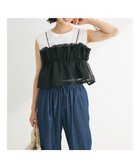 【グリーンパークス/Green Parks】のシアーキャミビスチェ 人気、トレンドファッション・服の通販 founy(ファニー) ファッション Fashion レディースファッション WOMEN トップス・カットソー Tops/Tshirt キャミソール / ノースリーブ No Sleeves ビスチェ Bustier A/W・秋冬 Aw・Autumn/Winter・Fw・Fall-Winter おすすめ Recommend キャミソール Camisole ギャザー Gather シアー Sheer シンプル Simple ポケット Pocket 再入荷 Restock/Back In Stock/Re Arrival thumbnail Black|ID: prp329100004039171 ipo3291000000028483509