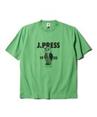 【ジェイ プレス/J.PRESS / MEN】の【AaronChang】【UNISEX】クルーネックTシャツ 人気、トレンドファッション・服の通販 founy(ファニー) ファッション Fashion レディースファッション WOMEN トップス・カットソー Tops/Tshirt シャツ/ブラウス Shirts/Blouses ロング / Tシャツ T-Shirts カットソー Cut and Sewn アイビー Ivy アメリカン American イラスト Illustration 春 Spring カットソー Cut And Sew コラボ Collaboration コレクション Collection ジャージ Jersey スーピマ Supima 雑誌 Magazine プリント Print ユニセックス Unisex S/S・春夏 Ss・Spring/Summer 夏 Summer thumbnail グリーン系|ID: prp329100004041997 ipo3291000000026993316