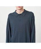 【エイトン/ATON】のCOTTON SILK CASHMERE ポロセーター - UNISEX NAVY|ID: prp329100004042154 ipo3291000000026994416