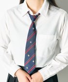 【ウィゴー/WEGO】の【SCHOOL ITEM】エンブレム柄スクールネクタイ 人気、トレンドファッション・服の通販 founy(ファニー) ファッション Fashion レディースファッション WOMEN スーツ Suits おすすめ Recommend スマホ Smartphone スーツ Suit 再入荷 Restock/Back In Stock/Re Arrival thumbnail ネイビー|ID: prp329100004043244 ipo3291000000027015069