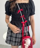 【ウィゴー/WEGO】のリボンビーズストラップ レッド|ID: prp329100004043251 ipo3291000000027837408