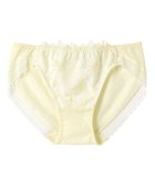 【ウンナナクール/une nana cool】の小さく見せるブラ ミニマイザーレース ショーツ YE|ID: prp329100004045119 ipo3291000000027054657