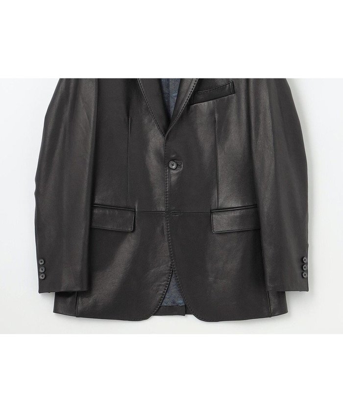 【ジョセフ アブード/JOSEPH ABBOUD / MEN】の【長く育てたいサスティナブルなレザー】ベジタブルラムレザージャケット インテリア・キッズ・メンズ・レディースファッション・服の通販 founy(ファニー) https://founy.com/ ファッション Fashion メンズファッション MEN アウター Coats Outerwear/Men テーラードジャケット Tailored Jackets クラシック Classic ジャケット Jacket フラップ Flap ポケット Pocket 再入荷 Restock/Back In Stock/Re Arrival A/W・秋冬 Aw・Autumn/Winter・Fw・Fall-Winter |ID: prp329100004045698 ipo3291000000028306330