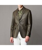 【ジョセフ アブード/JOSEPH ABBOUD / MEN】の【長く育てたいサスティナブルなレザー】ベジタブルラムレザージャケット オリーブ系|ID: prp329100004045698 ipo3291000000028306333